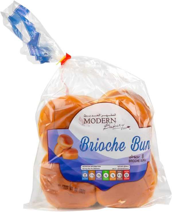 Modern Bakery Brioche Bun 8pcs