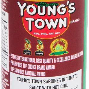 Youngs Town Sardines In Tomato Sauce With Chili, 155 g