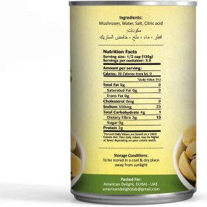 American Delight Mushrooms Pieces & Stems | known for rich Protein & Fibre| Taste a Popular Ingredient in Many Cuisines | Use in dishes like soups,... - Image 2