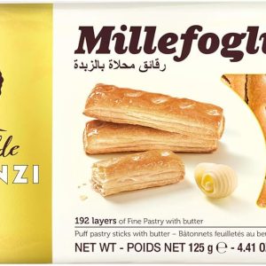Vicenzi Matiled Vicenzi Millefoglie D'Italia Puff Pastry Sticks With Butter 125g