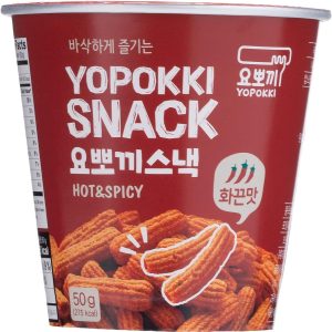 Yopokki Snack Hot & Spicy 50grams, Multi Color