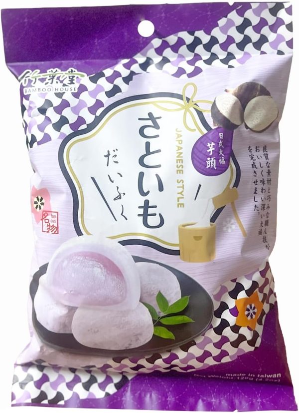 Bamboo House Japanese Style Daifuku Taro Mochi 120 g
