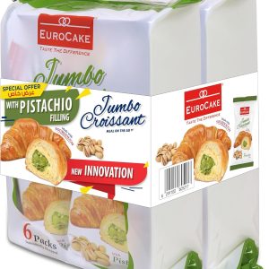 Euro Cake Pistachio Croissant 300 g, 2-Pack